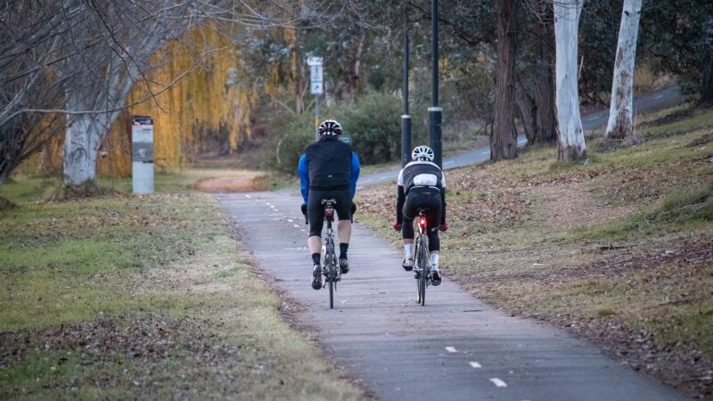 Preparação para corrida de ciclismo quase concluída