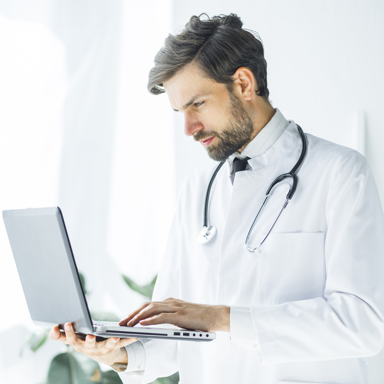 Os médicos estão usando a tecnologia para obter atualizações