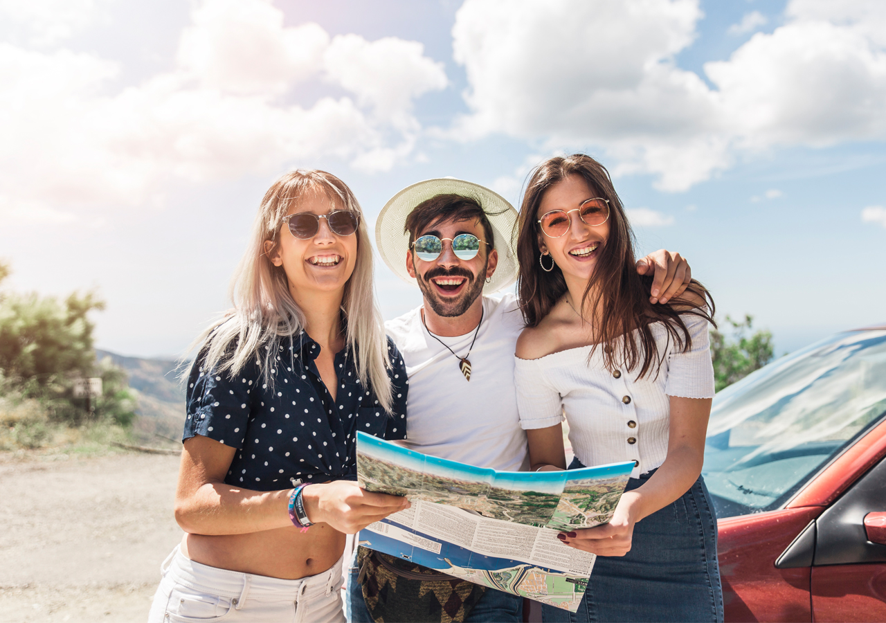 Sair com os amigos é a melhor opção para viajar