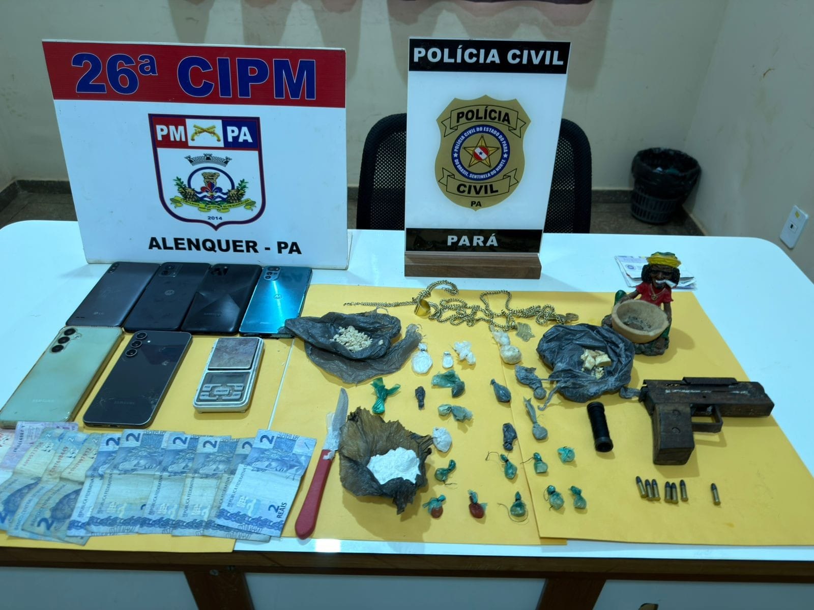 Desarticulação de ponto de venda de drogas em Alenquer