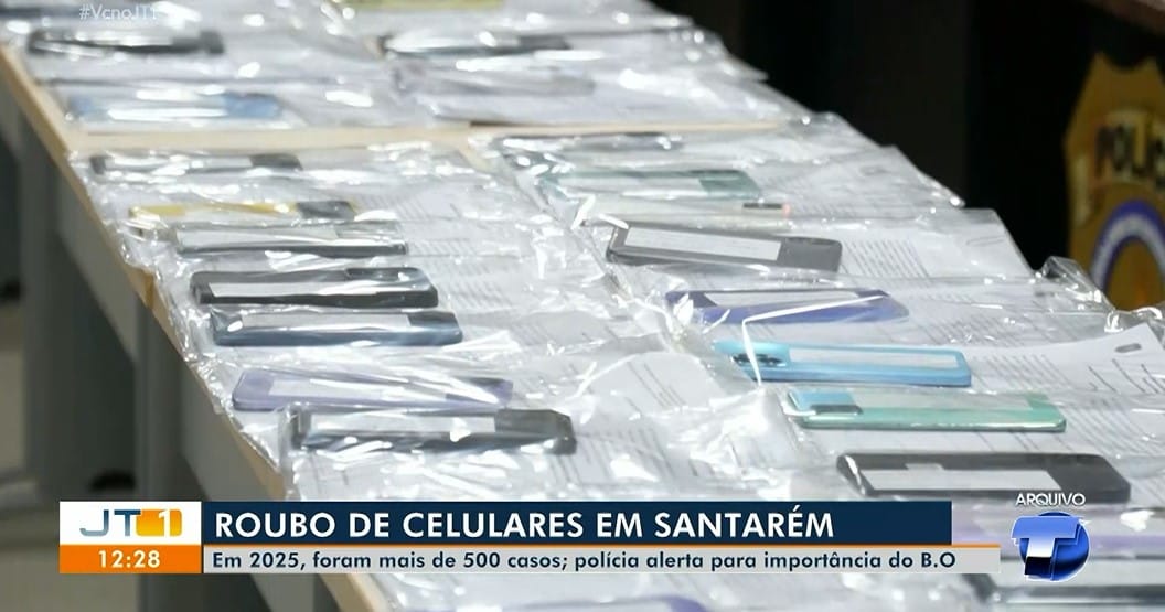 Roubos e furtos de celulares em Santarém: Cuidados e Prevenção