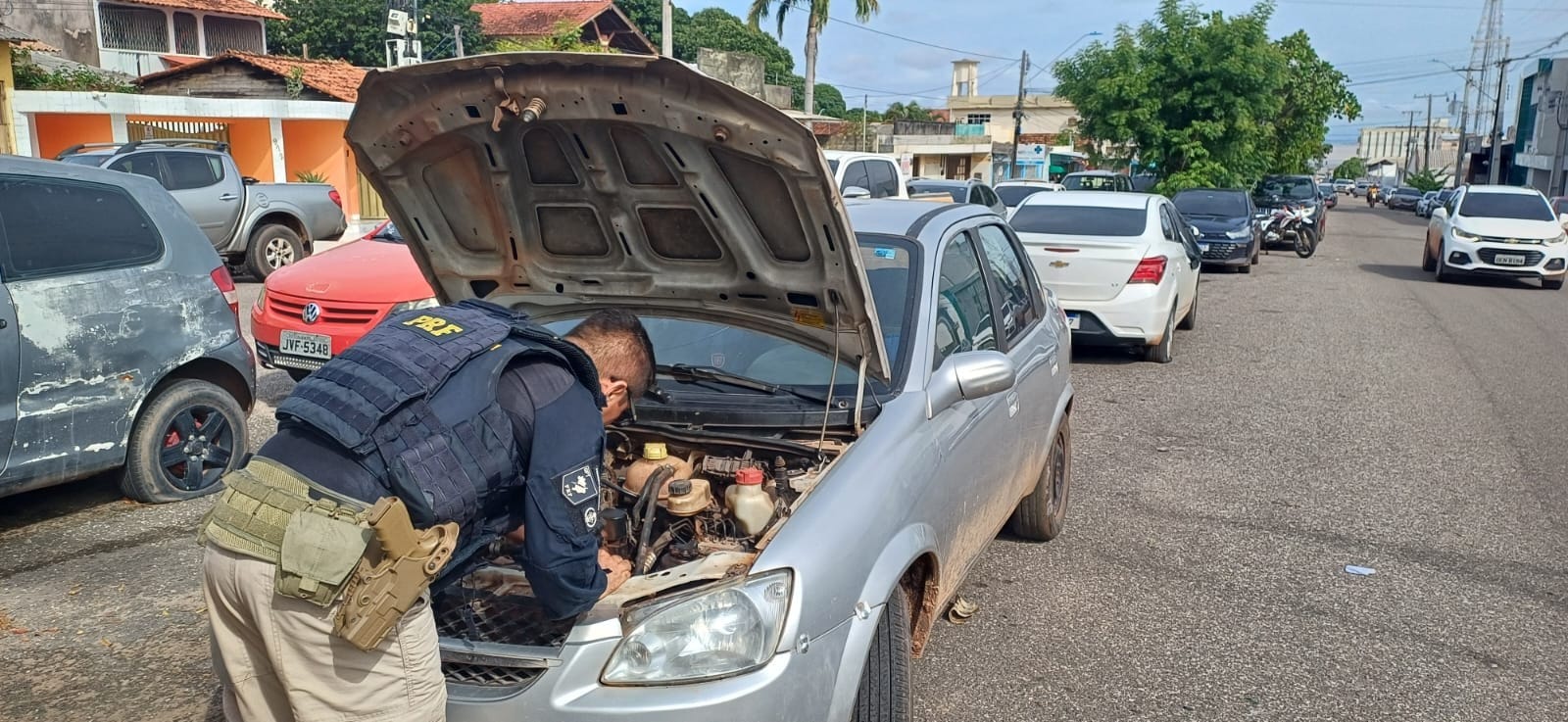 Recuperação de veículo furtado em Santarém-PA pela PRF