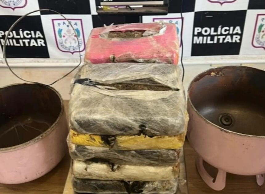 Polícia Militar apreende drogas escondidas em cilindros de gás no Porto de Juruti