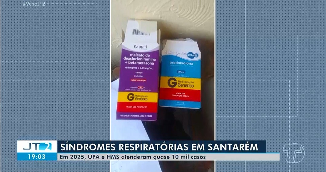 Alerta para síndromes respiratórias em Santarém