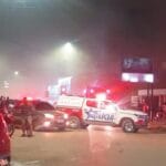 Princípio de incêndio em Santarém: operação do Corpo de Bombeiros