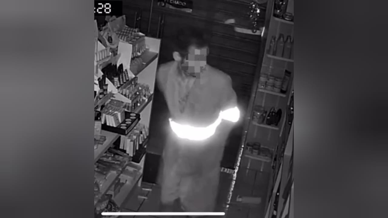 Polícia Militar prende suspeito em flagrante após arrombamento a comércio