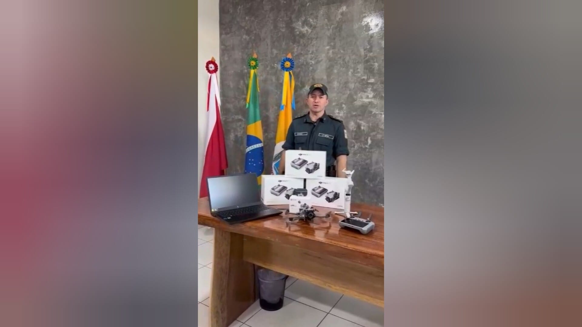 Drones no 3º BPM de Santarém