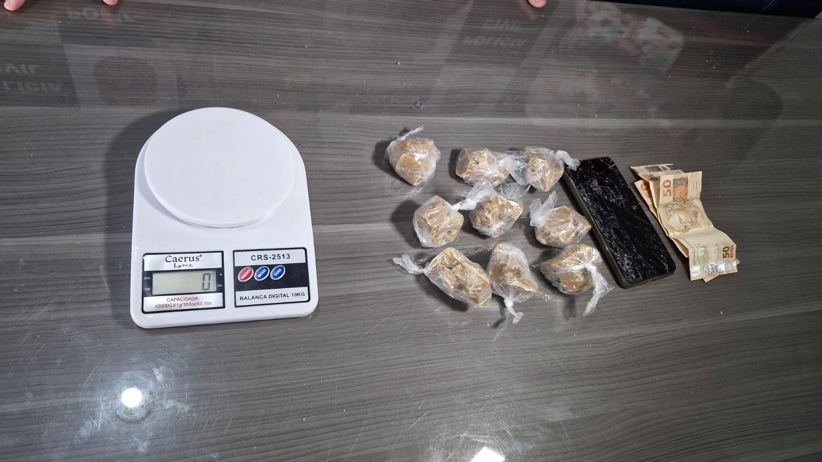 Apreensão de 430 gramas de crack no Residencial Salvação em Santarém