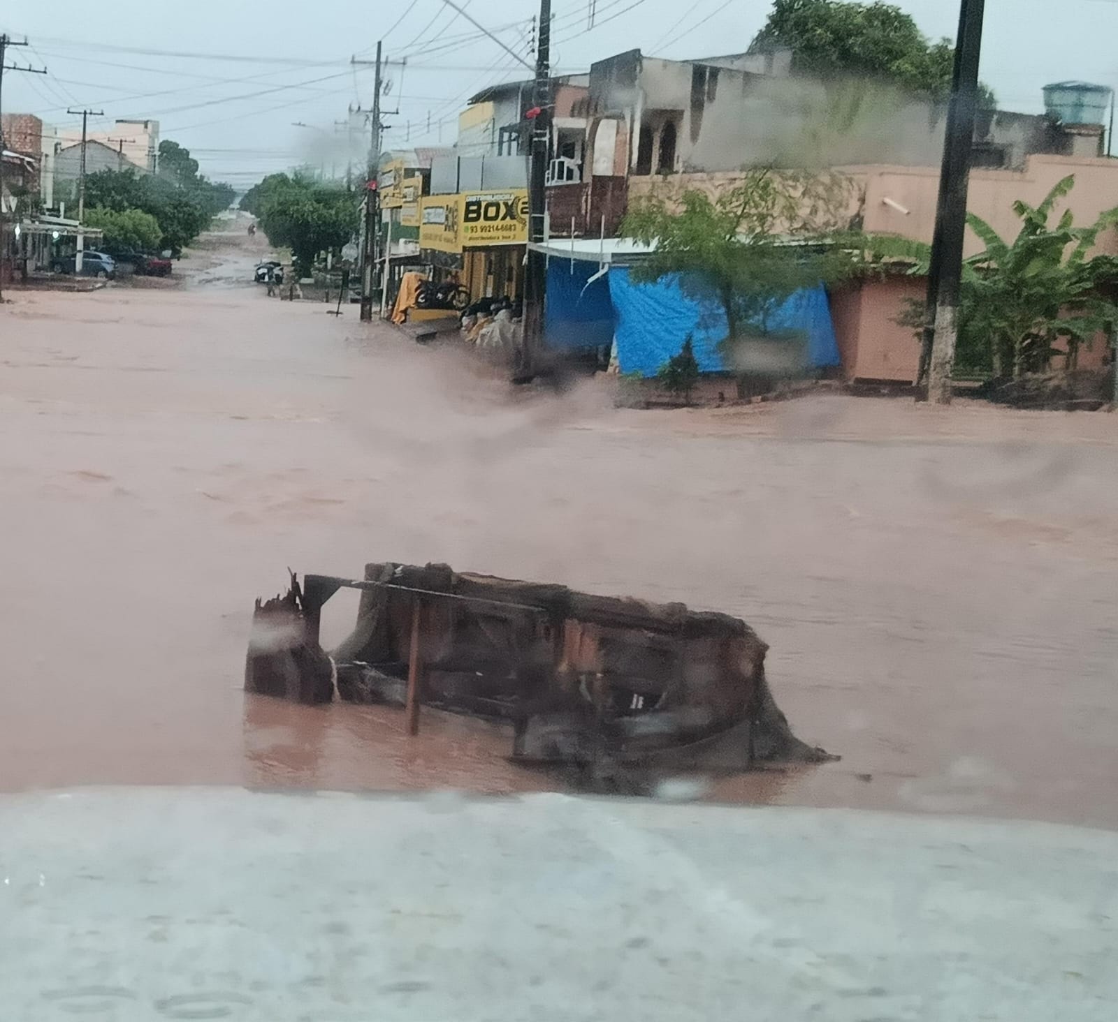 Chuva torrencial em Santarém: 43,6mm de chuva nas primeiras horas da manhã
