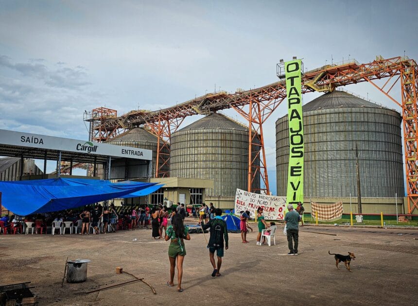 Indígenas se mobilizam contra dragagem do rio Tapajós no Pará