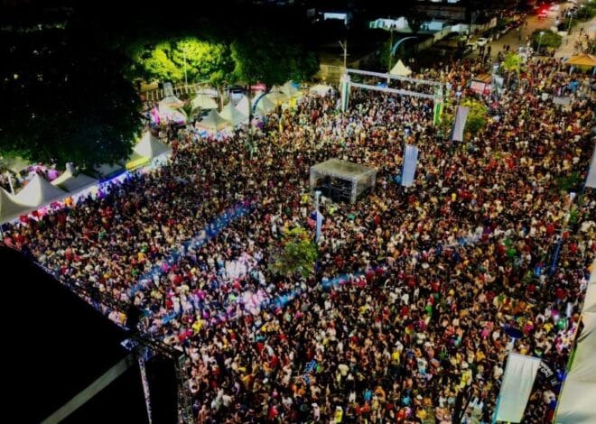 Programação do Circuito Tapajônico de Carnaval na orla de Santarém