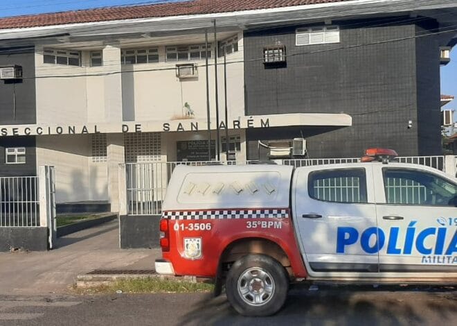 Assalto a ônibus em Santarém: Homem armado obriga motorista a mudar rota