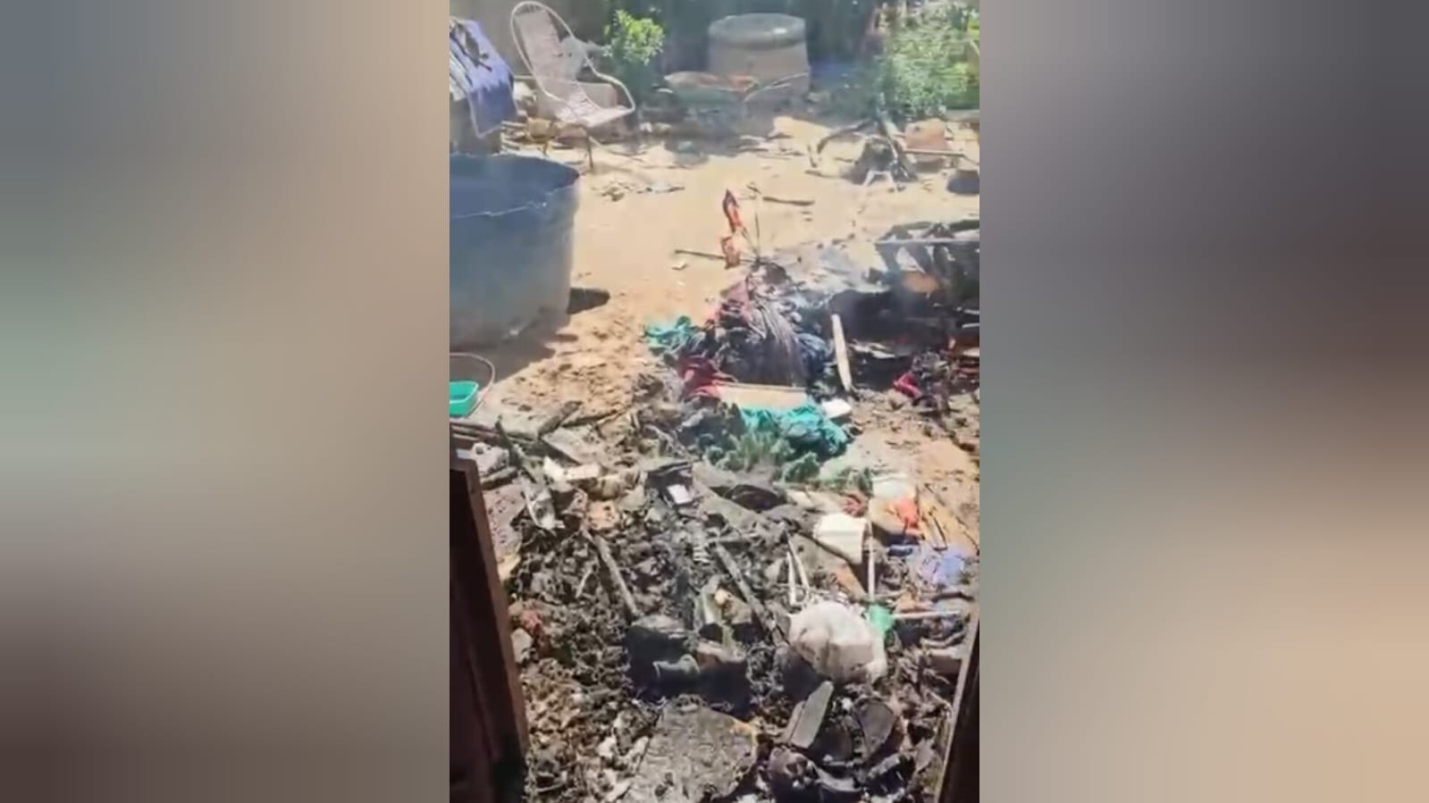 Incêndio em residência no bairro Livramento: morador encaminhado para atendimento médico