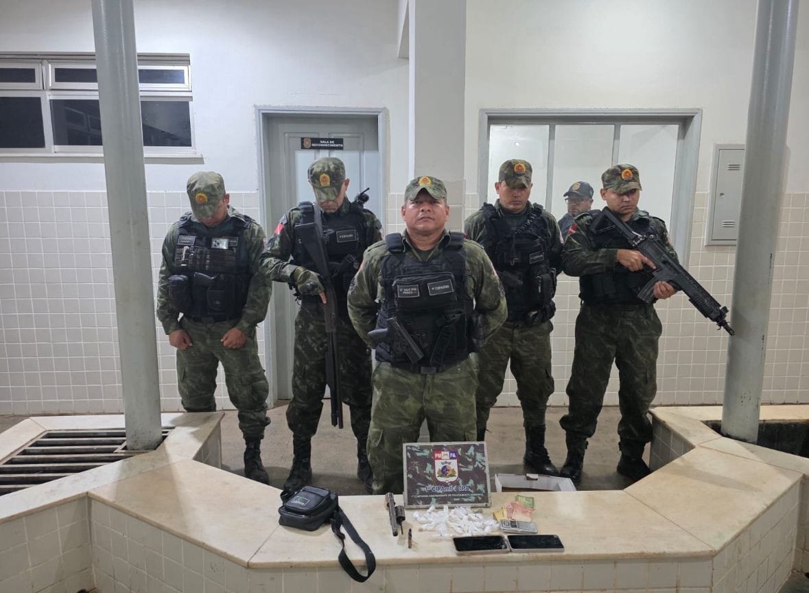 Prisão de suspeito de tráfico em Alter do Chão