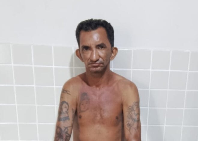 Cumprimento de Mandado de prisão por homicídio no Santarenzinho