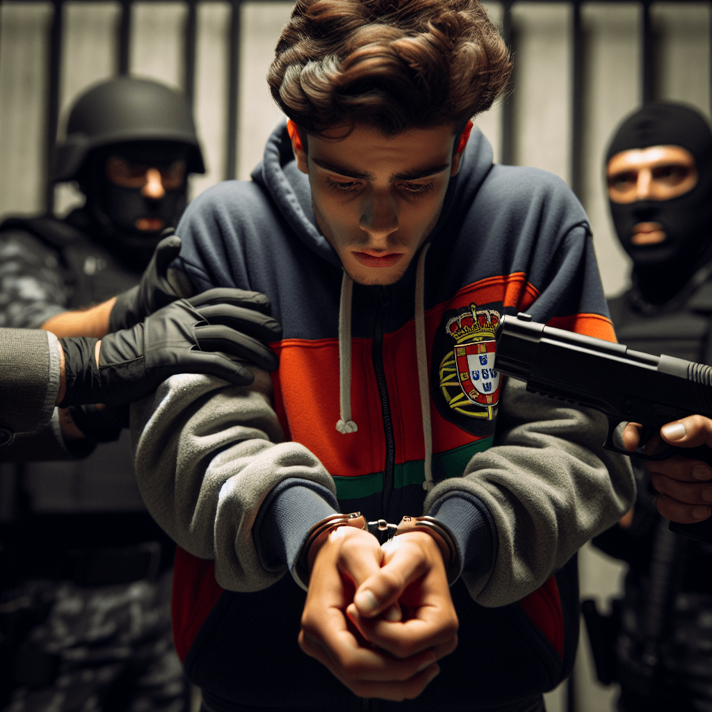 Jovem Detido por Suspeita de Tráfico de Drogas em Santarém