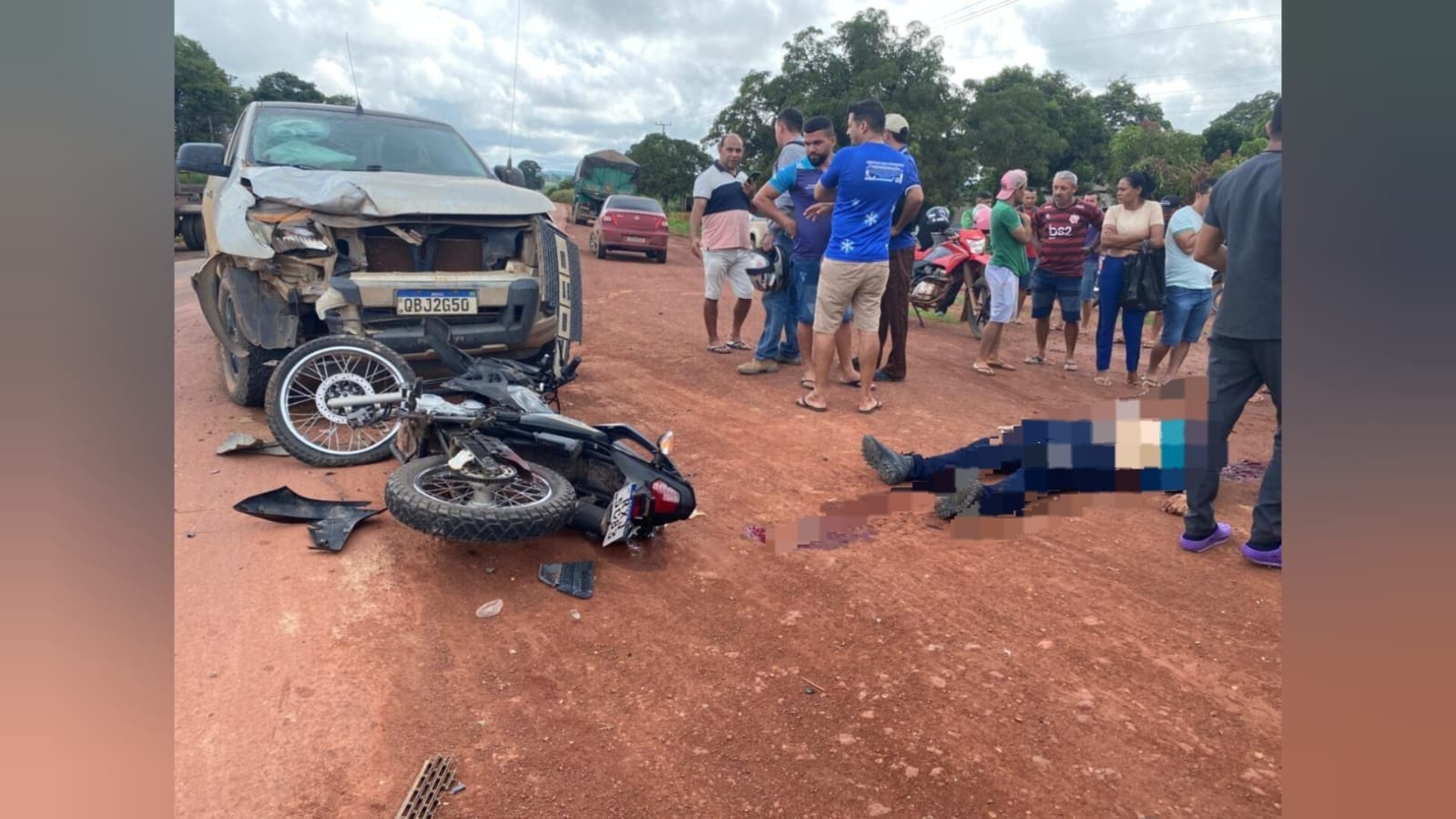 Tragédia na BR-163: Motociclista perde a vida em colisão com caminhonete em Santarém